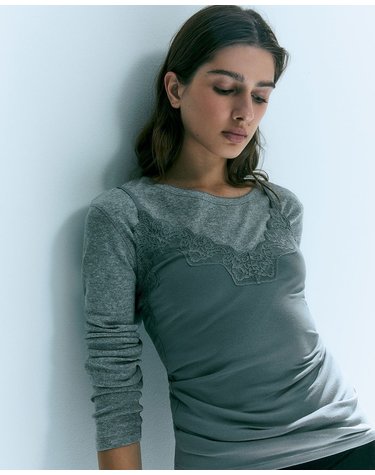 스페라 레이스 비스코스 스트랩 탑 58802001527 820 GRIS MEDIO