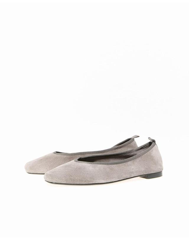 스페라 스페라 스웨이드 베이직 발레리나 플랫 58715003719 820 GRIS MEDIO 그레이 착용컷