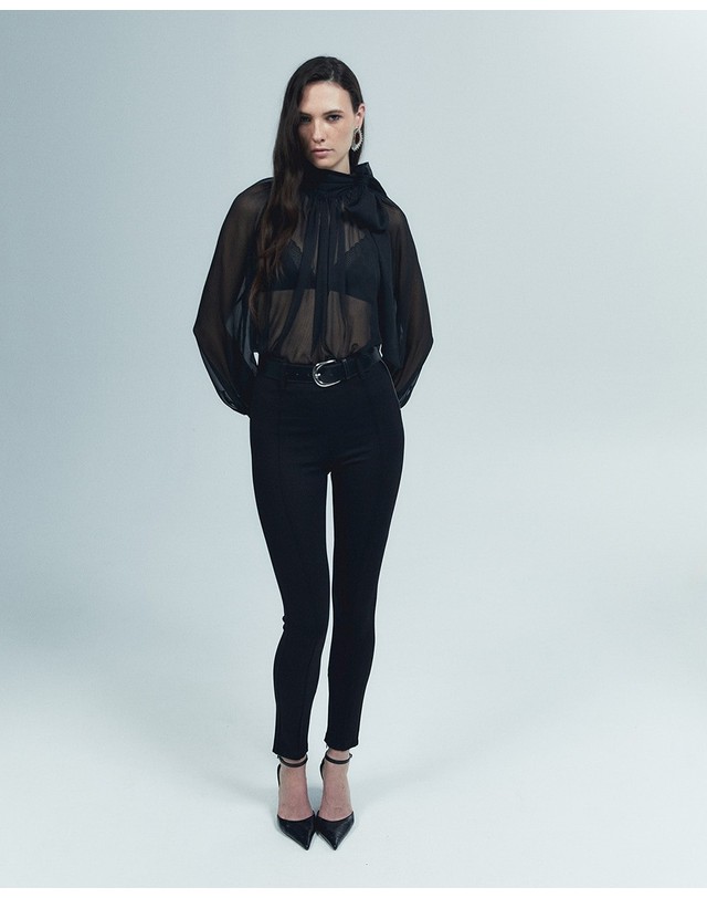 스페라 스페라 벨트 레깅스 팬츠 56205401088 NEGRO 블랙 착용컷