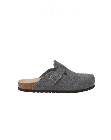 제뉴인스 비건 리사이클 PET 펠트 버클 슬리퍼 9961131 GRIS