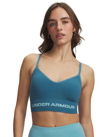 언더아머 테크니컬 심리스 스포츠 브라 1591693 AZUL