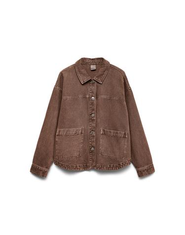 베로모다 캐주얼 오가닉 데님 재킷 7930238 MARRON OSCURO