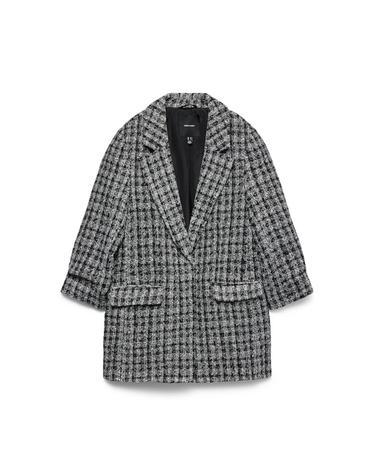 베로모다 클래식 트위드 테일러드 재킷 7930143 GRIS OSCURO