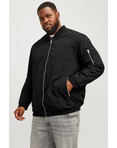 잭앤존스 테크니컬 경량 블랙 봄버 재킷 7800045 NEGRO