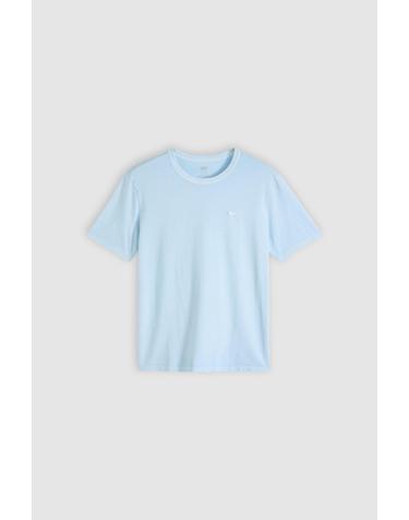 리바이스 베이직 스카이블루 코튼 반팔 티셔츠 6801236 AZUL
