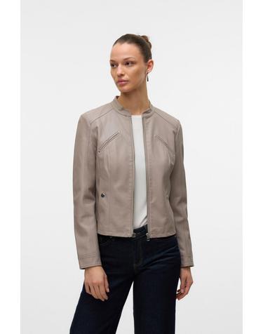 베로모다 에코레더 테크니컬 하이넥 재킷 7930095 GRIS