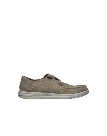 스케쳐스 캐주얼 남성 멜슨 스니커즈 3842216 BEIGE
