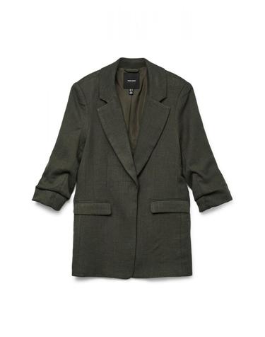 베로모다 테일러드 7부 소매 오버핏 블레이저 7930210 GRIS OSCURO