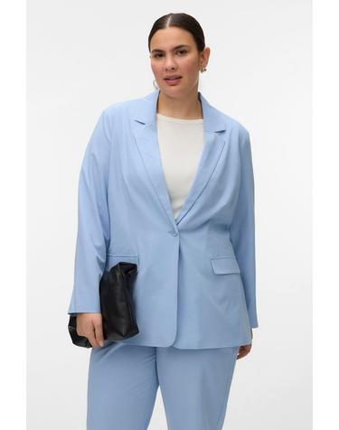 베로모다 빅사이즈 테일러드 블레이저 6433044 AZUL