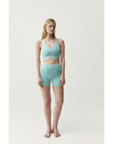 본리빙요가 테크니컬 라이트블루 스포츠 반바지 8183634 AZUL