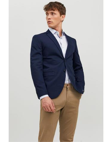 잭앤존스 네이비 슬림핏 테일러드 블레이저 6770791 AZUL MARINO