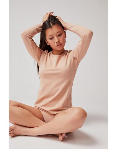 기셀라 에코 테크니컬 발열 이너웨어 긴팔 티셔츠 1770958 NUDE