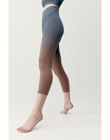 본리빙요가 테크니컬 그라데이션 카프리 레깅스 8183670 VERDE