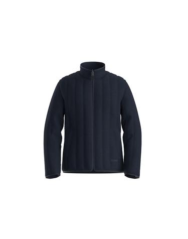 휴고 레귤러핏 하이넥 경량 퀼팅 자켓 8314097 AZUL MARINO