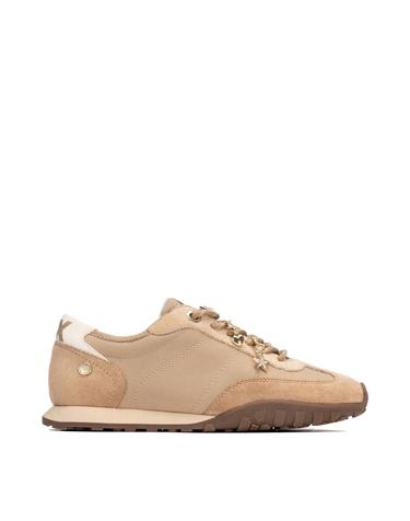엑스티아이 장식 레이스업 캐주얼 스니커즈 1524815 BEIGE