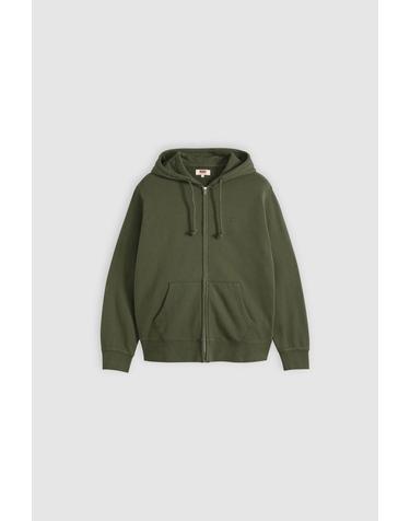 리바이스 레귤러핏 포켓 집업 후디 2230523 VERDE