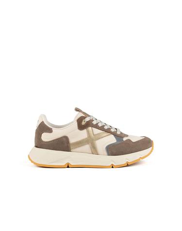 무니치 레트로 러닝 스웨이드 스니커즈 3894189 BEIGE