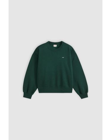 리바이스 크루넥 로고 긴소매 맨투맨 5900050 VERDE OSCURO