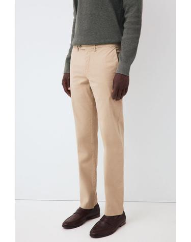 페드로 델 이에로 레귤러핏 프리미엄 치노 팬츠 7824096 BEIGE