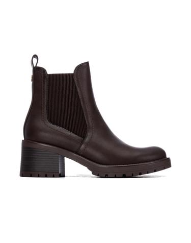 엑스티아이 청키힐 사이드 고어 첼시 부츠 3894218 MARRON OSCURO