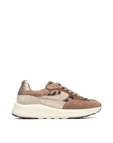 엑스티아이 청키솔 레오파드 패턴 스니커즈 1524814 BEIGE