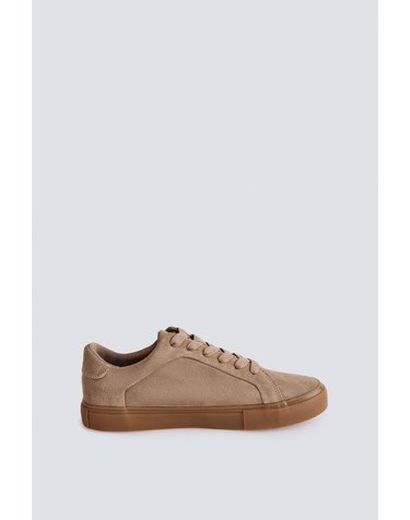 스프링필드 스웨이드 레더 레이스업 스니커즈 2994121 BEIGE