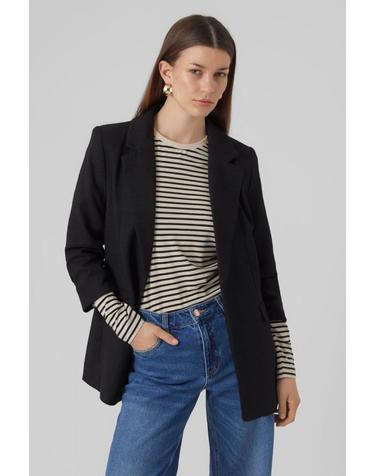 베로모다 테일러드 베이직 블랙 블레이저 7930143 NEGRO