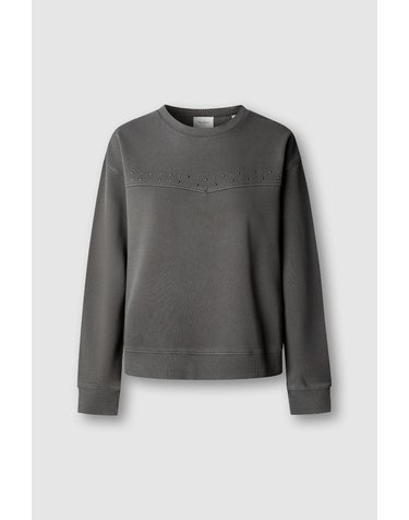 페페진스 스터드 라운드넥 긴팔 맨투맨 6074446 GRIS