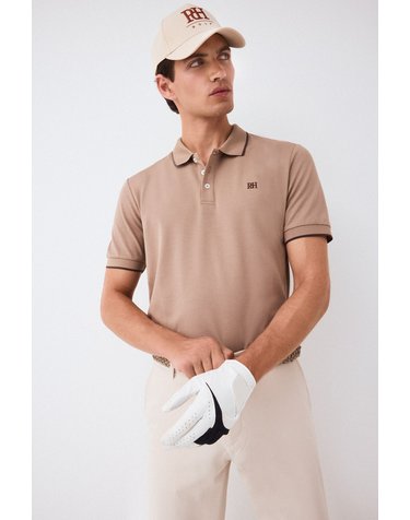 페드로 델 이에로 퀵드라이 골프 반팔 폴로셔츠 3754005 BEIGE
