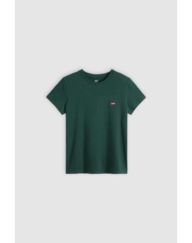 리바이스 라운드넥 반팔 로고 티셔츠 9934399 VERDE OSCURO