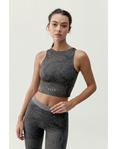 본리빙요가 민소매 크롭 스포츠 탑 8184688 GRIS