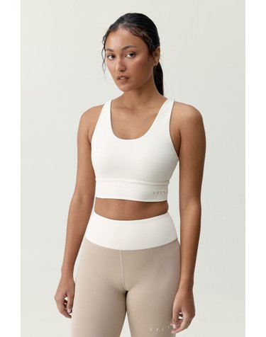 본리빙요가 크롭 양면 스포츠 브라 탑 8184694 BEIGE
