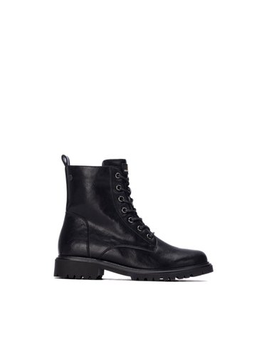 엑스티아이 밀리터리 레이스업 앵클 부츠 1524826 NEGRO