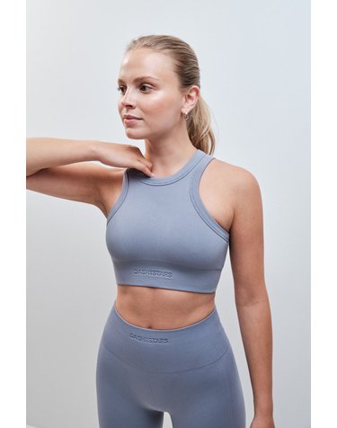 대시 앤 스타즈 심리스 홀터넥 스포츠 브라 9484790 AZUL