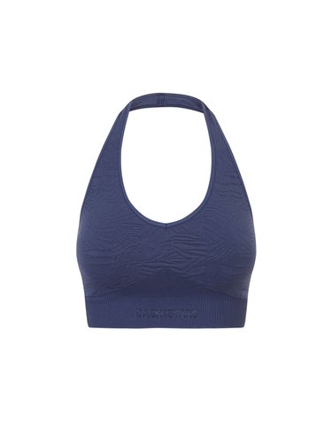 대시 앤 스타즈 심리스 홀터넥 스포츠 브라 9484784 AZUL