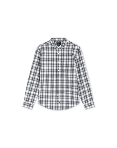 도커스 레귤러핏 체크 긴팔 셔츠 6741030 MARRON