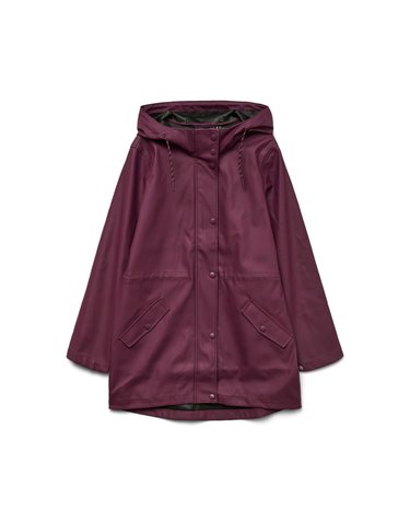 베로모다 조절 후드 방수 레인코트 7930017 MORADO