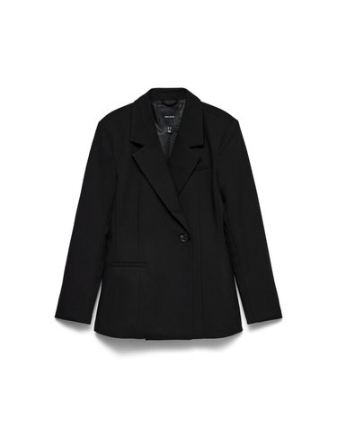 베로모다 슬림핏 테일러드 블레이저 6434407 NEGRO