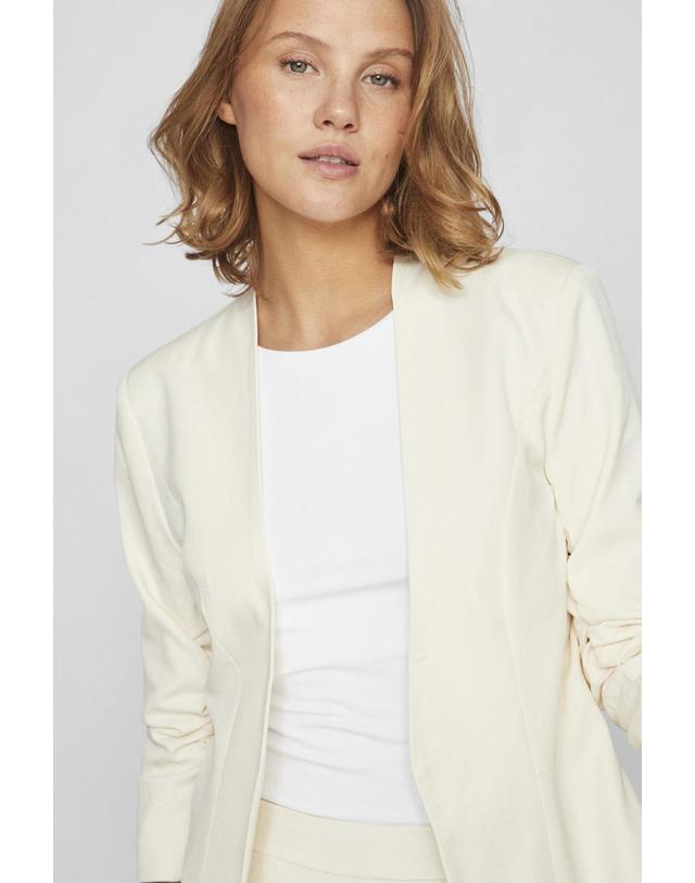 꼬르떼피엘 빌라 아이보리 7부소매 테일러드 재킷 7930046 BEIGE 착용컷