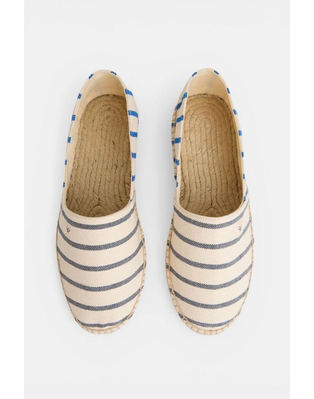 꼬르떼피엘 실본 스트라이프 에스파드류 슬립온 7533168 ESTAMPADO AZUL 멀티컬러 착용컷