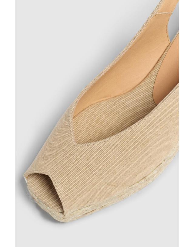 꼬르떼피엘 캐스타네르 내추럴 에스파드류 웨지 샌들 5cm 9961261 BEIGE 베이지 착용컷