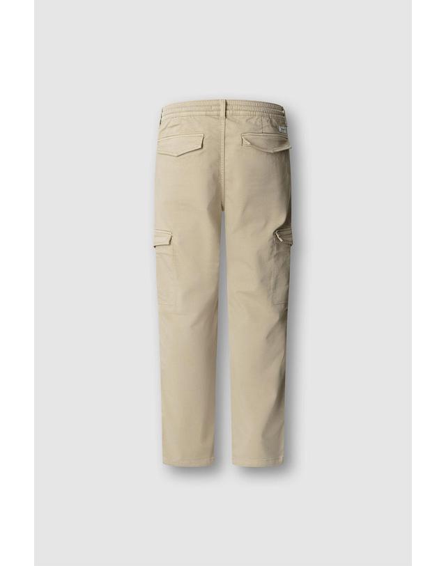 꼬르떼피엘 페페진스 코튼 베이지 카고 조거 팬츠 0183072 BEIGE 착용컷