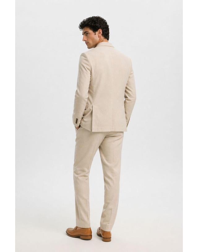 꼬르떼피엘 셀렉티드 린넨 혼방 버튼 테일러드 자켓 6770735 BEIGE 베이지 착용컷