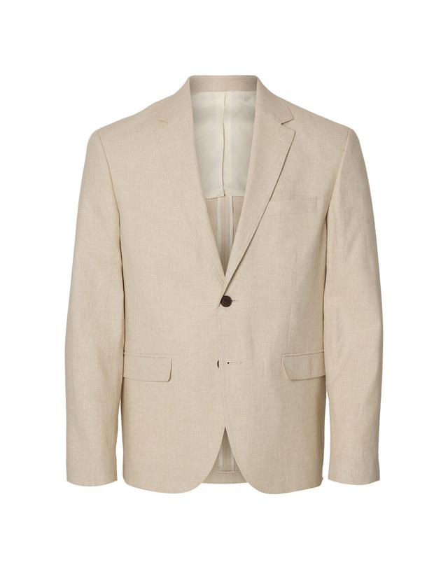 꼬르떼피엘 셀렉티드 린넨 혼방 버튼 테일러드 자켓 6770735 BEIGE 베이지 착용컷