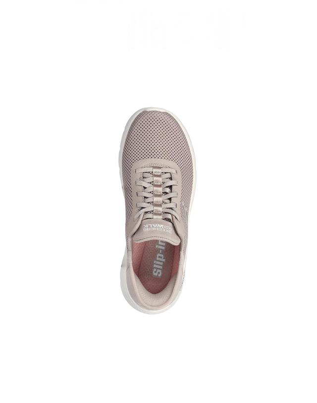 꼬르떼피엘 스케쳐스 슬립온 초경량 메쉬 테크니컬 워킹 스니커즈 9961192 BEIGE 베이지 착용컷