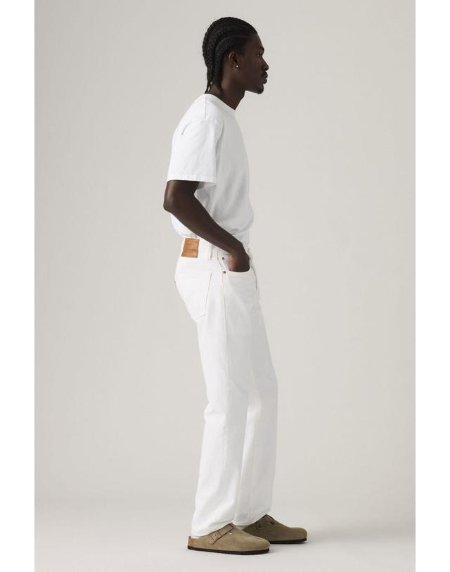 꼬르떼피엘 리바이스 501 오리지널 스트레이트 화이트 데님 진 8582487 BLANCO 착용컷