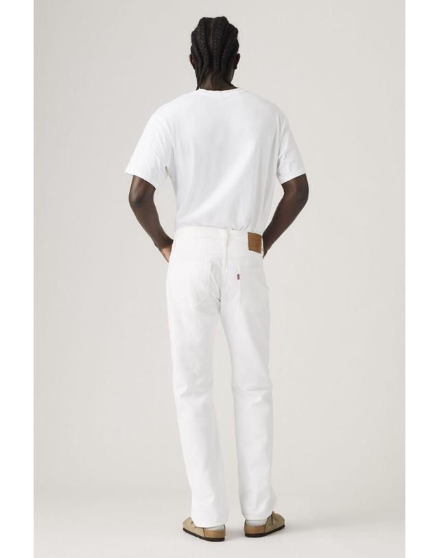 꼬르떼피엘 리바이스 501 오리지널 스트레이트 화이트 데님 진 8582487 BLANCO 착용컷