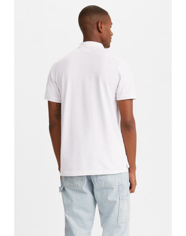 꼬르떼피엘 리바이스 테크니컬 쿨링 라이트 피케 폴로셔츠 Levis 1860756 BLANCO 화이트 착용컷
