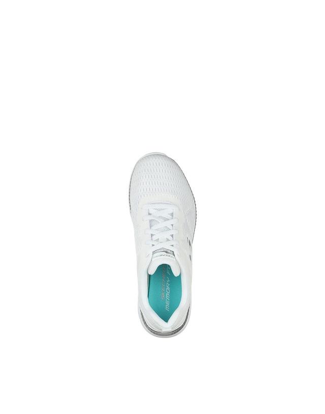 꼬르떼피엘 스케쳐스 테크니컬 메쉬 화이트 스니커즈 4185061 BLANCO 착용컷