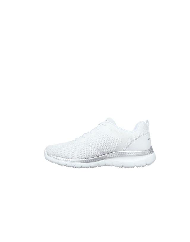 꼬르떼피엘 스케쳐스 테크니컬 메쉬 화이트 스니커즈 4185061 BLANCO 착용컷